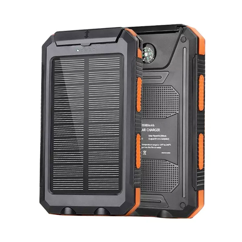 Solar Panel Power Bank 10000mAh